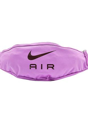 Сумка на пояс nike nk heritage waistpack — nk air рожевий one size (dr6271-532)