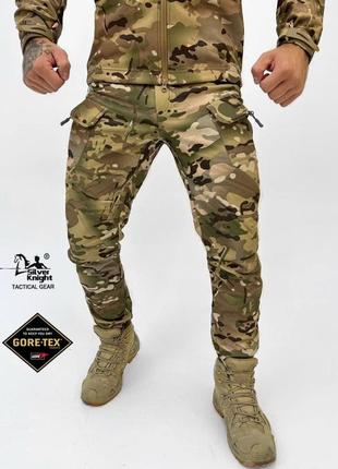Тактичний костюм softshell, тактичний костюм армійський softshell goretex, колір мультикам10 фото