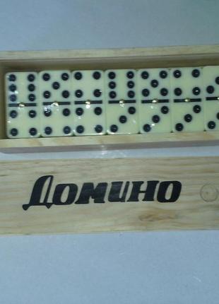 Домино в футляре (синий футляр)