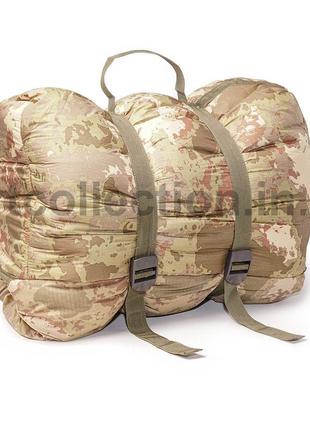 Армійський зимовий тактичний спальний мішок-ковдра, спальник для зсу 210*75 до - 25 у подарунок подушка!4 фото