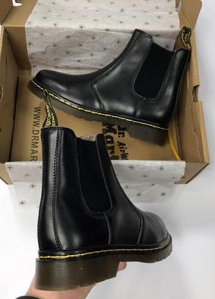 На меху! черевики dr. martens chelsey зимние ботинки3 фото