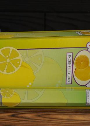 Ароматичні палички "лимон"1 фото