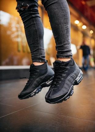 На термоноску! кросівки nike air max 95 sneakerboots кроссовки зимние красовки