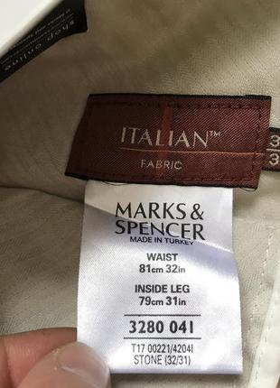 Мужские брюки marks & spencer 32/317 фото