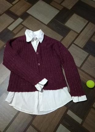 Комплект кофта и рубашка