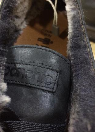 Новые шикарные зимние туфли ботинки на натуральном меху panchic, vibram8 фото