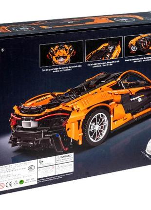 Конструктор лего автомобіля mclaren 1:8 на 3228 деталей mould king7 фото