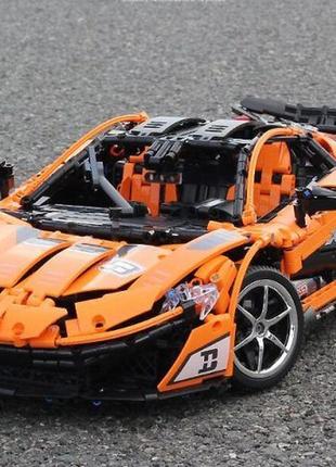 Конструктор лего автомобіля mclaren 1:8 на 3228 деталей mould king5 фото