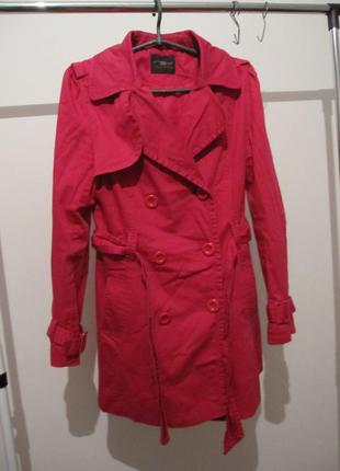 Малінове кукольне пальтішко