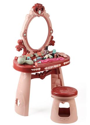 Игрушечный столик для макияжа, туалетный столик, детское трюмо