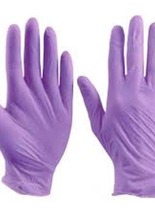 Нитриловые перчатки sf medical без пудры6 фото