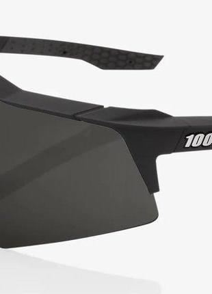 Окуляри ride 100% speedcraft xs - soft tact black - smoke lens, colored lens (60009-00000), colored lens