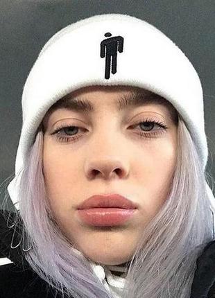 Шапка біллі айлиш billie eilish біла