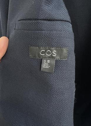 Мужской пиджак из 100% шерсти, без подкладки, cos6 фото