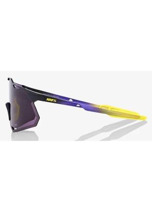 Окуляри ride 100% hypercraft xs - matte metallic digital brights - dark purple lens, colored lens, colored2 фото