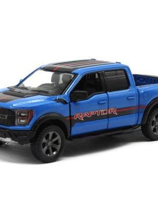 Машинка kinsmart "ford f-150 raptor", синий