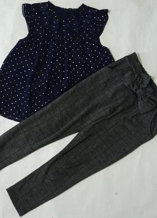 Блуза, штаны фирма george на 5-6 лет на 116 см