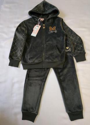 Костюм велюровий на дівчинку