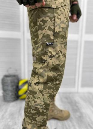 Тактичний костюм піксель військова форма ubacs убакс і штани ріп стоп весна4 фото