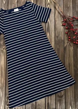 Сукня туніка з коротким рукавом