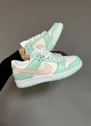 Кросівки new sb dunk low « mint / pink »