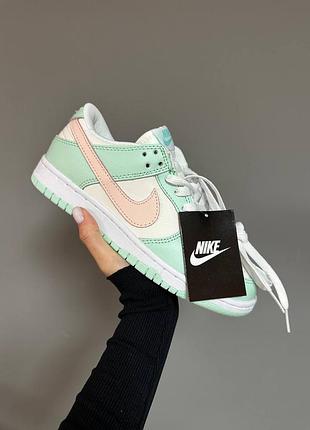 Кросівки new sb dunk low « mint / pink »