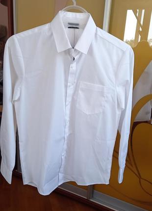 Базовая белая рубашка2 фото