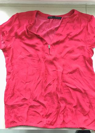 Женская блуза zara фуксия