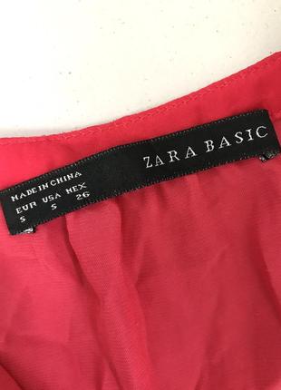 Жіноча блуза zara фуксія4 фото