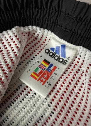 Вінтажні шорти adidas велике лого нейлон5 фото