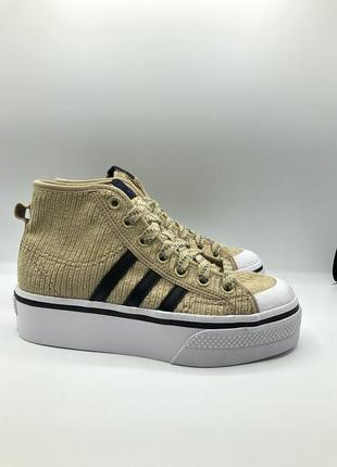 Оригинальные женские кеды adidas nizza platform mid