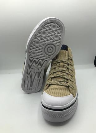 Оригинальные женские кеды adidas nizza platform mid7 фото