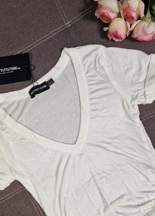 🌷базовий боді з коротким рукавом від prettylittlething 🤍
