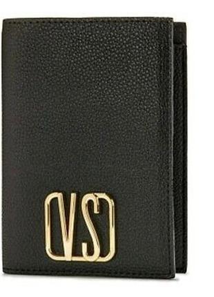 Обложка для паспорта victoria’s secret passport case black logo черная