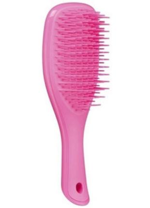 Расческа для волос tangle teezer mini wet detangler hairbrush pink sherbet1 фото