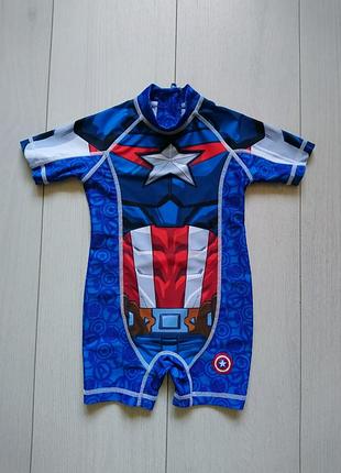Купальник купальный костюм капитана америка marvel