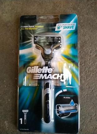 Бритва станок бритв gillette mach3