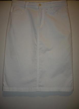 Спідниця сорочка, біла, оригінальна р. 8-102 фото