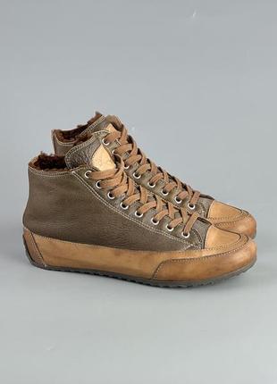 Італійські кеди хайтопи на хутрі camper tods benci brothers