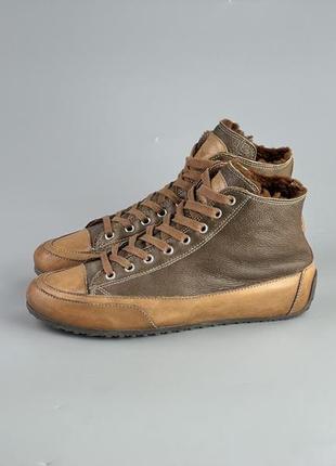 Итальянские кеды хайтопы на меху camper tods benci brothers2 фото