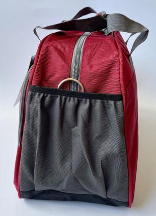 Сумка дорожная черная красная серая большая через плечо водонепроницаемая tongsh...