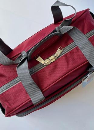 Сумка дорожная черная красная серая большая через плечо водонепроницаемая tongsh...