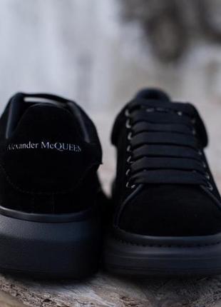 Женские кроссовки alexander mcqueen low larry black 35 фото