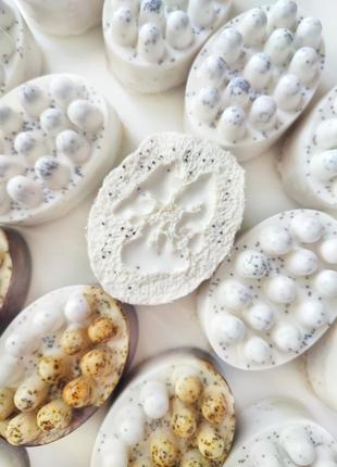 Массажное мыло с люфой