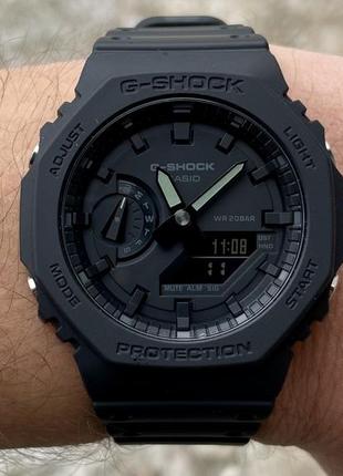 Годинник чоловічий casio g-shock ga-2100-1a12 фото