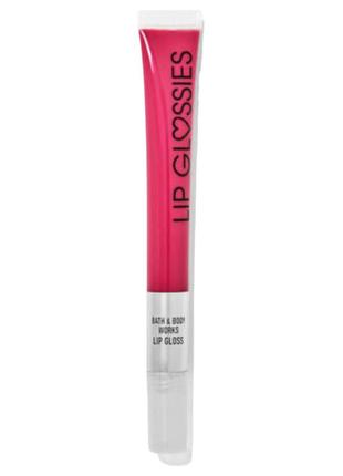 Блеск для губ bath & body works boldly pink lip gloss