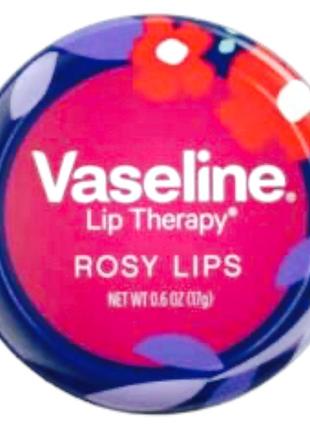 Бальзам для губ vaseline lip therapy rosy lips1 фото