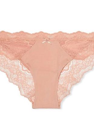 Трусики victoria’s secret dream angels floral lace-trim cheekini panty