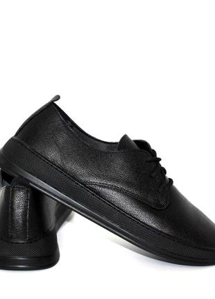 🔴 чёрные туфли мокасины из натуральной кожи6 фото
