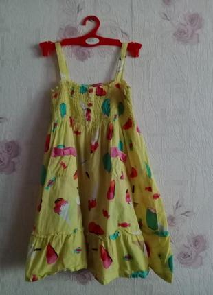 Сарафанчик легкий на 4-5 років, зріст 110см